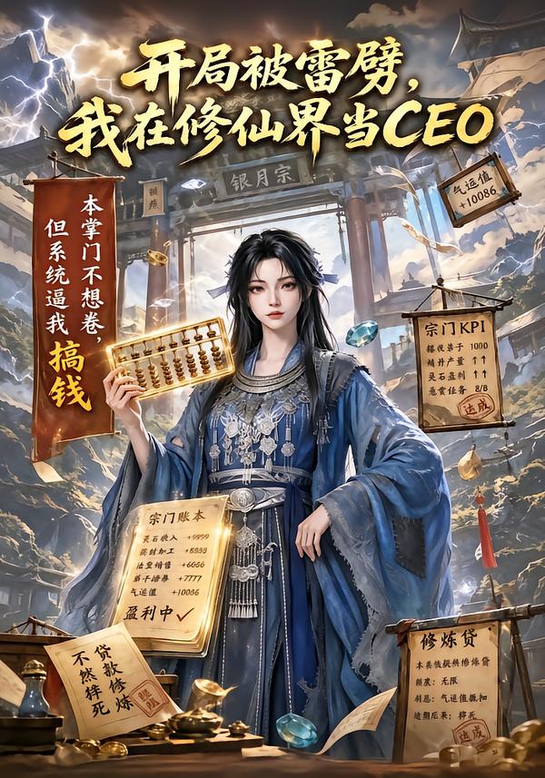 开局被雷劈我在修仙界当ceo（蓝光）