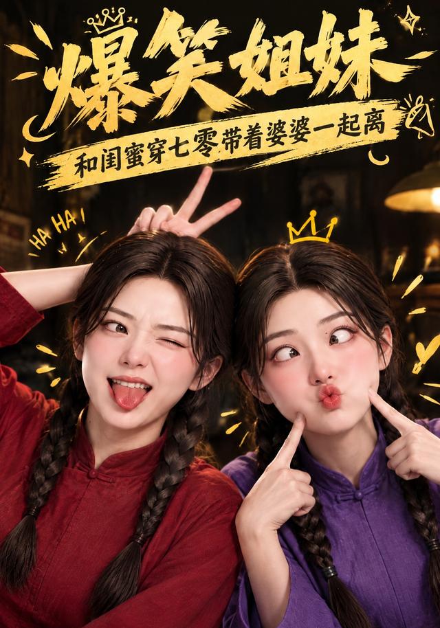 爆笑姐妹和闺蜜穿七零带着婆婆一起离（1080）