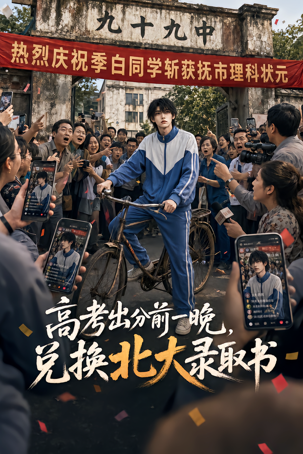 高考出分前一晚兑换北大录取书（蓝光）