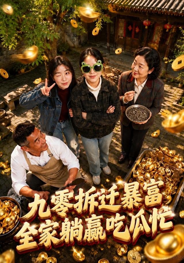 九零拆迁暴富全家躺赢吃瓜忙(蓝光)