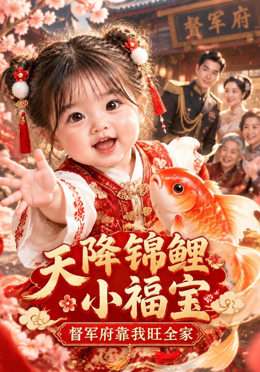 天降锦鲤小福宝督军府靠我旺全家（1080）