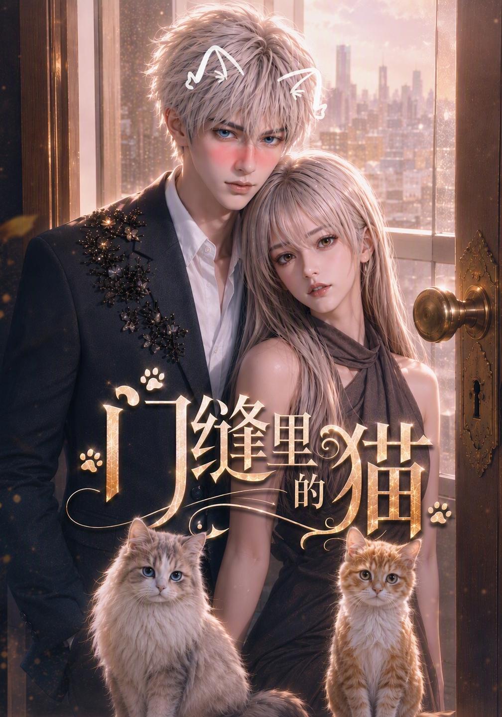 门缝里的猫（1080）