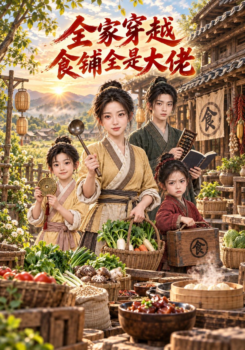 全家穿越食铺全是大佬（蓝光）