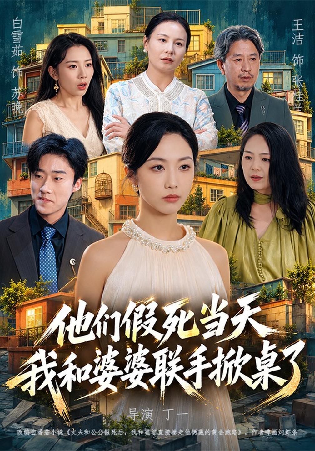 他们假死当天我和婆婆联手掀桌了（蓝光）