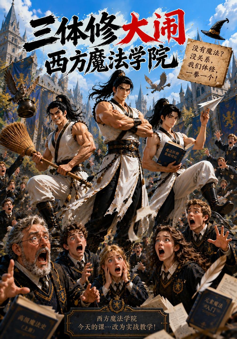 三体修大闹西方魔法学院（1080）
