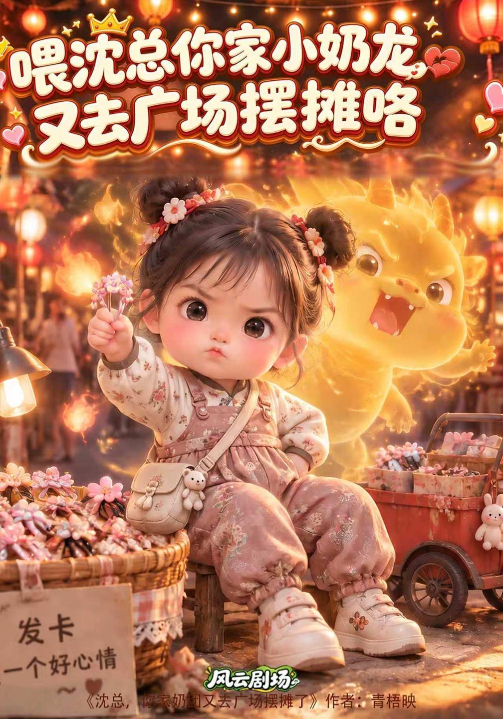 喂沈总你家小奶龙又去广场摆摊咯（蓝光）