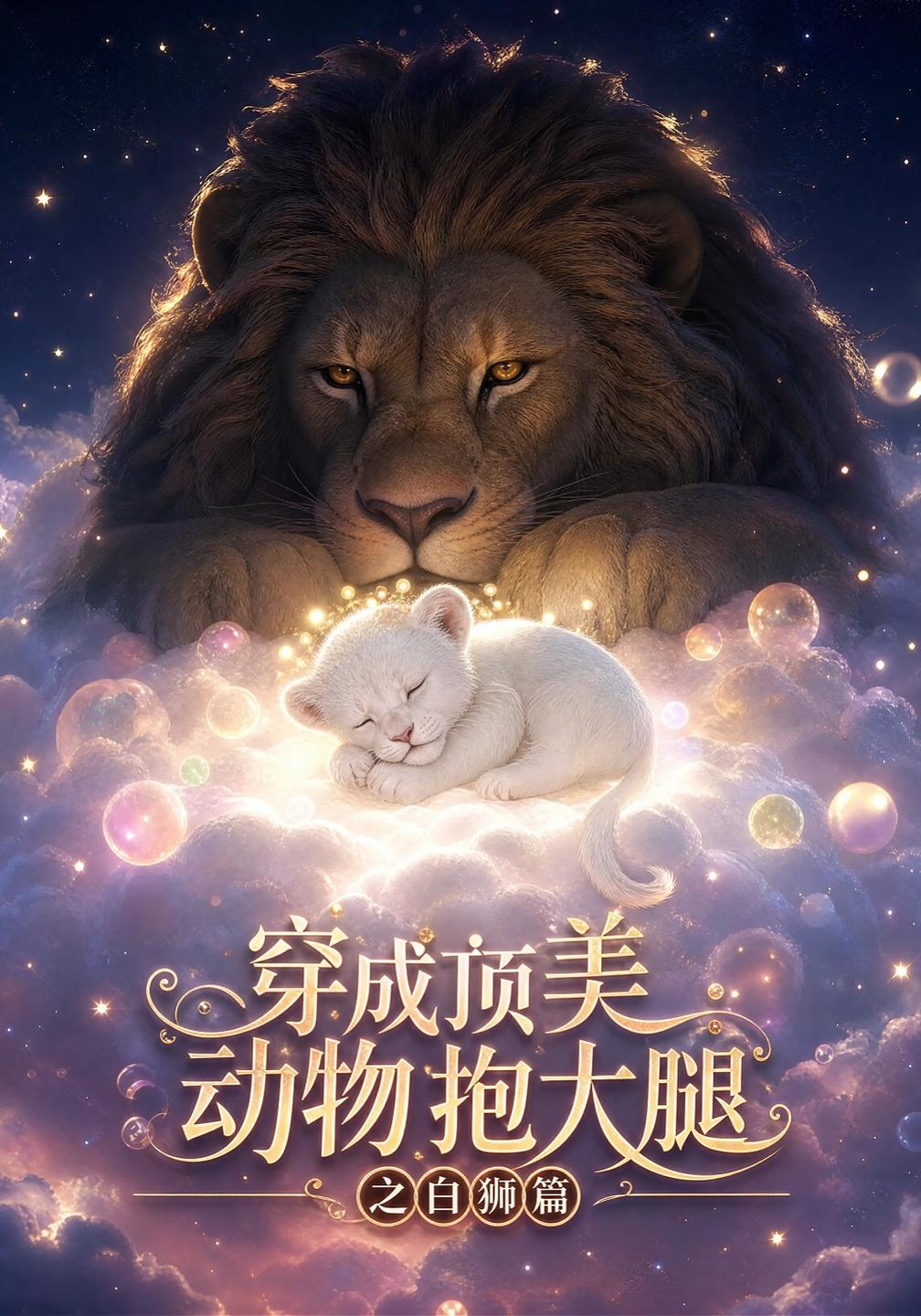穿成顶美动物抱大腿之白狮篇（4K）