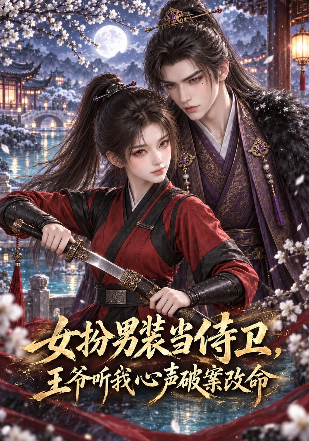 女扮男装当侍卫王爷听我心声破案改命（蓝光）