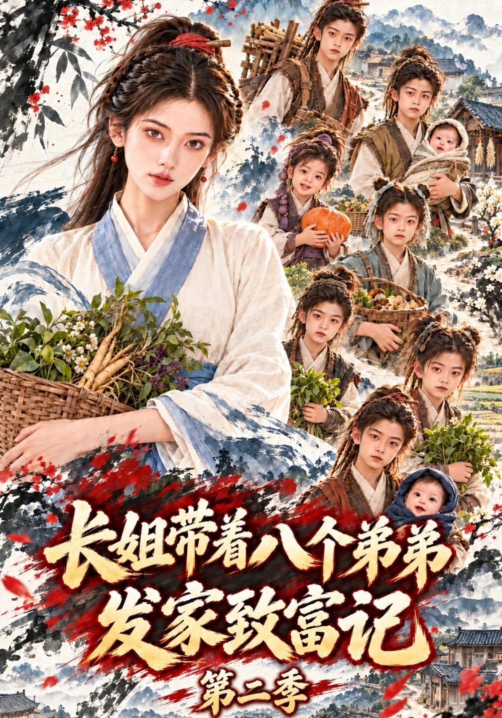 长姐带着八个弟弟发家致富记第二季（蓝光）